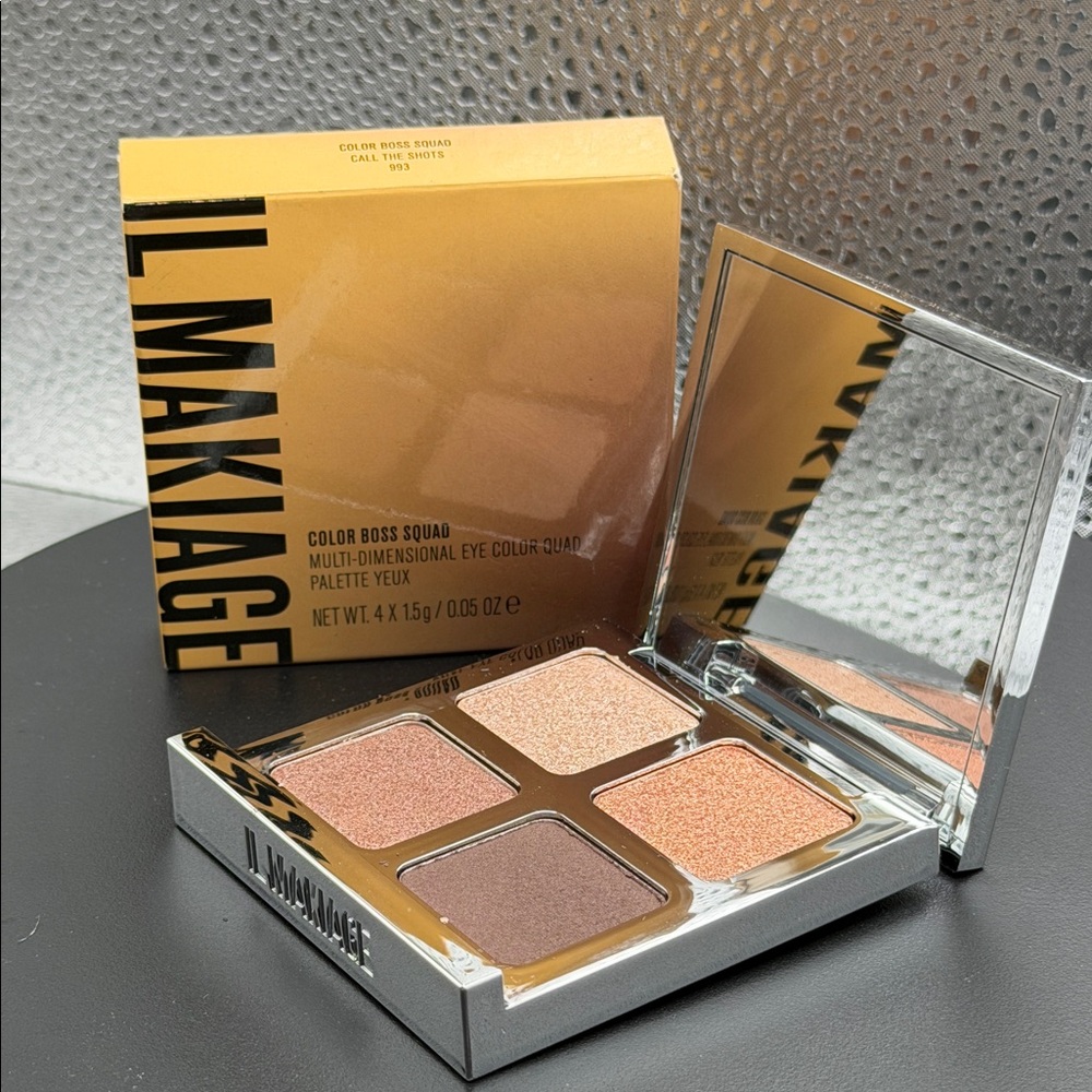 IL MAKIAGE Rose Gold and Champagne Eye Quad